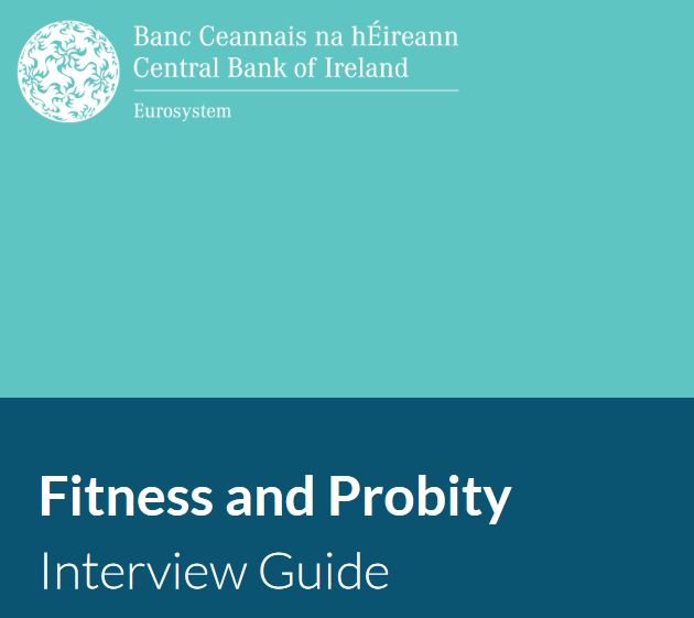 CBI Fitness and Probity Interview Guide - June 2021